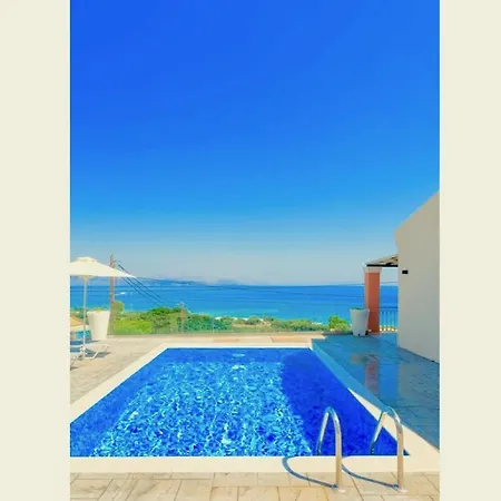 Βίλα Luxury Akti Barbati 3 With Private Pool Πυργί